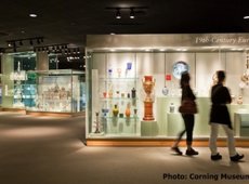 european_glass_display_corning_museum_of_glass_corning_new_york