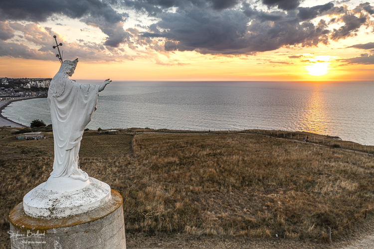 STATUE NOTRE-DAME mer les bains