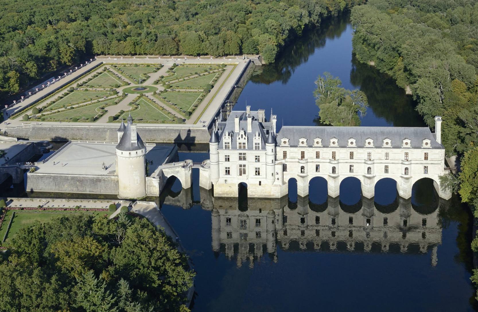 舍农索城堡 chateau-de-chenonceau
